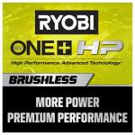 RYOBI ONE+ HP 18V Brushless Cordless 4-1/2 in. Angle Grinder (Tool Only) (PBLAG02B)