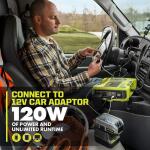 RYOBI ONE+ 18V 1000-Watt Max 12-Volt Automotive Power Inverter (RYi1030A)