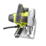 RYOBI 15 Amp Corded 7-1/4 in. Circular Saw with EXACTLINE Laser Alignment System, 24T Carbide Tipped Blade, Edge Guide and Bag (CSB144LZK)