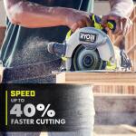 RYOBI ONE+ HP 18V Brushless Cordless 7-1/4 in. Circular Saw (Tool Only) (PBLCS300B)