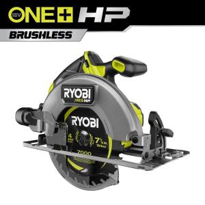 RYOBI ONE+ HP 18V Brushless Cordless 7-1/4 in. Circular Saw (Tool Only) (PBLCS300B)