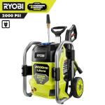 RYOBI Cold Water Corded Electric Pressure Washer, 2000 PSI, 1.2 GPM