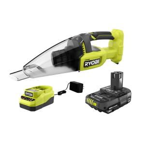 RYOBI 18V Cordless ONE+ Multi-Surface Handheld Vacuum Kit with 2.0 Ah Battery and Charger (PCL705K)