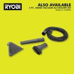 RYOBI 18V Cordless ONE+ Multi-Surface Handheld Vacuum Kit with 2.0 Ah Battery and Charger (PCL705K)