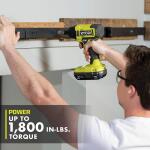 Ryobi 18V ONE+ Cordless 1/4 in. Impact Driver (Tool Only)