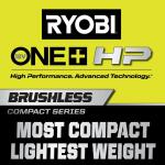 RYOBI ONE+ HP 18V Brushless Cordless Compact 1/4 in. Hex Impact Driver Kit with (2) 1.5 Ah Batteries and Charger (PSBID02K2)