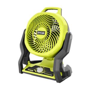 RYOBI ONE+ 18V Cordless Hybrid WHISPER SERIES 7-1/2 in. Fan (Tool Only) (PCL811B)