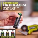 RYOBIUSB Lithium Cordless Compact Area Light Kit with 2.0 Ah USB Battery and Charging Cable (FVL59K)