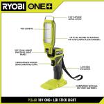 RYOBIONE+ 18V Cordless LED Stick Light (Tool Only) (PCL668B)