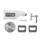 RYOBI 10 Amp Corded 7 1/4 Inch Compound Sliding Miter Saw