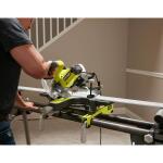 RYOBI 10 Amp Corded 7 1/4 Inch Compound Sliding Miter Saw