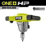 RYOBIONE+ 18V HP 1/2 in. Brushless Cordless Mud Mixer (Tool Only) (PBLMM01B)