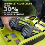 RYOBI40V Lithium-Ion 6.0 Ah High Capacity Battery (OP4060A1)