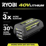 RYOBI40V Lithium-Ion 6.0 Ah High Capacity Battery (OP4060A1)