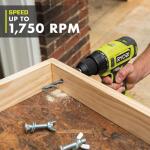 RYOBI ONE+ 18V Cordless 1/2 in. Drill/Driver Kit with (1) 1.5 Ah Battery and Charger (PCL206K1)