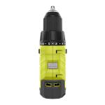 RYOBI ONE+ 18V Cordless 1/2 in. Drill/Driver Kit with (2) 1.5 Ah Batteries and Charger (PCL206K2)