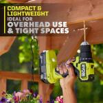 RYOBI ONE+ HP 18V Brushless Cordless Compact 1/2in. Drill/Driver Kit with (2) 1.5 Ah Batteries and Charger (PSBDD02K2)