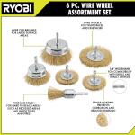 RYOBIWire Wheel Assortment Set (6-Piece) (A72601)