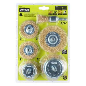 RYOBIWire Wheel Assortment Set (6-Piece) (A72601)