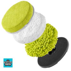 RYOBI 6 in. Microfiber Cleaning Kit (4-Piece) for P4500 and P4510 Scrubber Tools (A95MFK2)