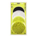 RYOBI 6 in. Microfiber Cleaning Kit (4-Piece) for P4500 and P4510 Scrubber Tools (A95MFK2)