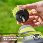 RYOBI USB Lithium Compact Scrubber Kit with 2.0 Ah Battery, USB Charging Cord, and 2 in. Medium Bristle Brush (FVG51K)