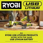 RYOBIUSB Lithium Rechargeable Battery Lithium 2.0 Ah 