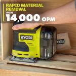 RYOBIONE+ 18V Cordless 1/4 Sheet Sander (Tool Only) (PCL401B)