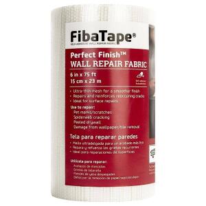 Saint-Gobain ADFORSFibaTape Perfect Finish 6 in. x 75 ft. Self-Adhesive Wall Repair Fabric (FDW9151-U)