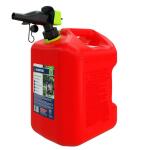 Scepter5 Gal. Smart Control Gas Can with Rear Handle, Red Fuel Container (FSCG571)