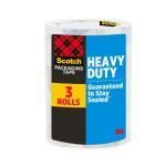 Scotch1.88 in. x 54.6 yds. Heavy Duty Shipping Packaging Tape (3-Pack) (3850-LR3-DC)