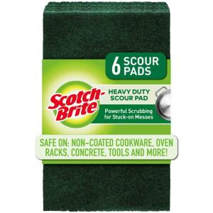 Scotch-Brite Heavy Duty Scour Pad (Pack of 6) (226-CC)