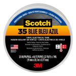 Scotch3/4 in. x 66 ft. x 0.007 in. #35 Electrical Tape, Blue (10836-DL-10)