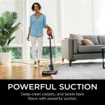 Shark Rocket Bagless Corded Washable Filter Stick Vacuum Cleaner for Hard Floors/ Rugs with Powerful Pet Hair Pickup in Orange (HV301)