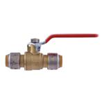 SharkBiteMax 1/2 in. Brass Push-to-Connect Ball Valve (UR22222)