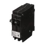 Siemens Tandem Single Pole Type QT NCL-Circuit Breaker (2) 20 Amp