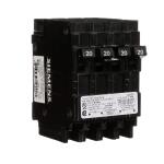 Siemens Double-Pole Circuit Breaker Triplex Two Outer 20 Amp Single-Pole and One Inner 20 Amp