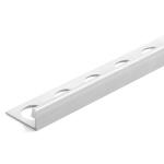 TrimMasterSilver 1/2 in. x 98 1/2 in. Aluminum L Shaped Tile Edging Trim (H8703MF98)