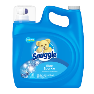 Snuggle Liquid Fabric Softener, Blue Sparkle, 145 ounce, 181 Loads