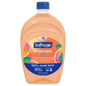 Softsoap 50 oz. Crisp Clean Anti-Bacterial Liquid Hand Soap Refill (US05261A)