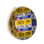 Southwire 250 ft. 12/2 Solid Romex SIMpull CU NM-B W/G Wire - Yellow