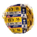 Southwire 50 ft. 12/2 Solid Romex SIMpull CU NM-B W/G Wire - Yellow