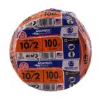 Southwire 100 ft. 10/2 Solid Romex Simpull CU NM-B W/G Wire - Orange