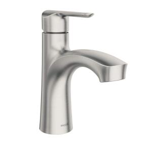 MOEN Findlay Single-Handle Single-Hole Bathroom Faucet in Spot Resist Brushed Nickel (84516SRN)