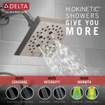 Delta Exclusive Portwood Rough Included Single-Handle 5-Spray Tub and Shower Faucet 1.75 GPM in SpotShield Brushed Nickel Valve Included