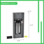 Square D Homeline 150 Amp 30-Space 60-Circuit Indoor Main Breaker - Value Pack