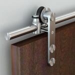 Everbilt 72 in. Stainless Steel Sliding Barn Door Track and Hardware Kit (14455)