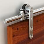 Everbilt 72 in. Stainless Steel Sliding Barn Door Track and Hardware Kit (14455)