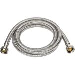 Everbilt3/4 in. FHT x 3/4 in. FHT x 96 in. Stainless Steel Washing Machine Supply Line (7243-96-34-1-EB)