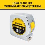 StanleyPowerLock Tape Measure 25 ft.